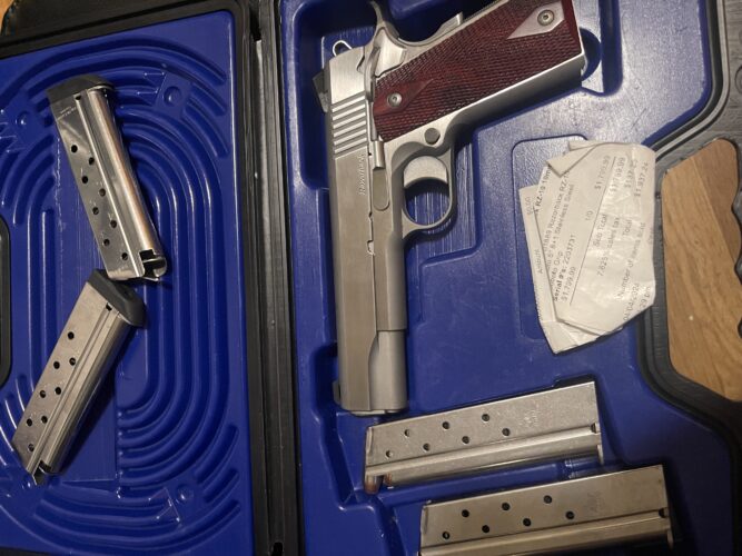 1911 Dan Wesson razorback