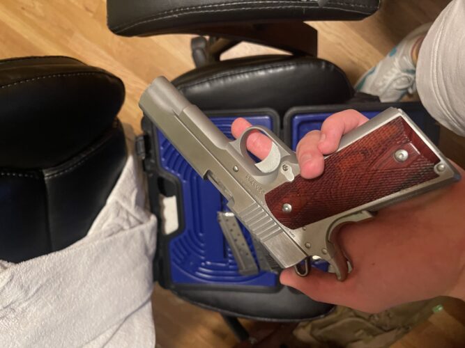 1911 Dan Wesson razorback